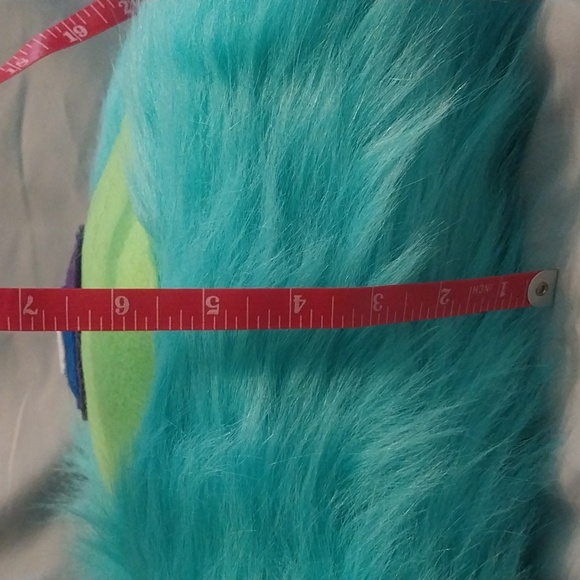 Handmade Faux Fur Monster Pillow - Picture 4 of 4